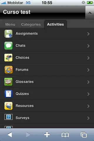 Moodle for the Iphone